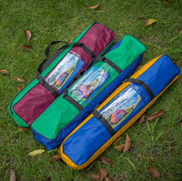 Tente de camping de voyage extérieure imperméable et personnalisée à installation rapide pour la plage et la randonnée
