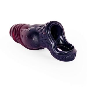NNSX Animal Granule Fantasy Cock Sleeve With Knot Silicone Thin Lock <b>Ring</b> Vaginal Stimulation Sex Toys for Man <b>Couple</b> 18+ - Product Image 1