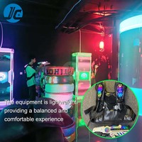 Indoor-Outdoor Laser-Tag-Spielset mit LED-Weste und Blaster-Pistole für Teamkämpfe und Partys, für 1-100 Spieler