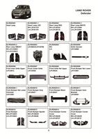 Pour Land Rover Evoque 2010-2015, pièces de calandre entièrement grises