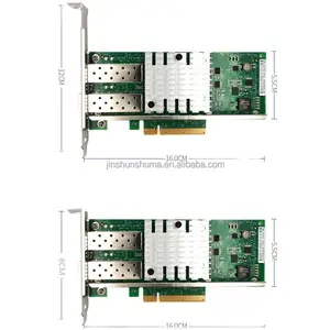 Ethernet PCI-e für Intel X520-DA2 SR2 82599ES konvergenter Netzwerkadapter Netzwerkschnittwerkskarte