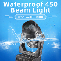 Luz Móvil Sharpy Beam de 450W, IP65 Impermeable, DMX512, Iluminación para Escenarios al Aire Libre, Fiestas, DJ, Eventos al Aire Libre