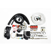 Kit di conversione a iniezione sequenziale FC Vehicle NGV CNG per motori a benzina a 4 cilindri con supporto per carburatore ed EFI, componenti per l'aggiornamento a gas.