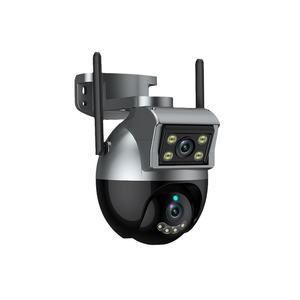 Telecamera Esterna WiFi Wireless Tuya IP con Doppia Sfera di Collegamento, Tracciamento di Area fino a 6,0 Milioni, Controllo Remoto Mobile, Audio Bidirezionale e Rilevamento di Movimento - Product Image 1