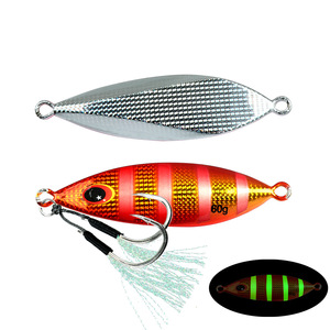 Leurre de pêche vertical Slow Pitch Jigging 10g 20g 30g 40g 60g, leurres métalliques pour la pêche, matériel de pêche, leurres de jigging à coulée rapide - Product Image 5
