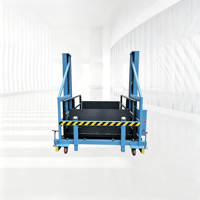 Plateforme de chargement et de déchargement hydraulique mobile, plateforme de levage de conteneurs de camions portables