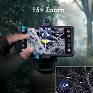 Xinfrared X3热像仪带测距仪移动夜视热单眼室外红外手机相机 - Product Image 4