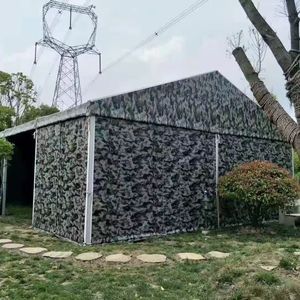 Buena venta, tienda de campaña de camuflaje de campo, pared de PVC con ventana de malla, Marco A, carpa, carpa para una buena ocultación, eventos al aire libre - Product Image 1