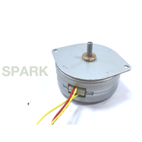 Moteur synchrone PM55-048 conforme à la norme RoHS, 24 V CA, moteur à condensateur permanent réversible, 250 tr/min, 50 Hz, entraînement direct
