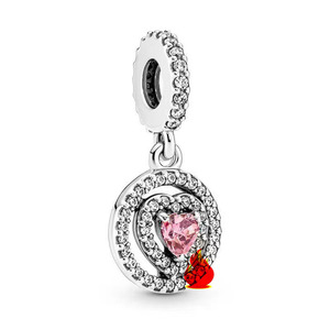 Accesorios DIY para Pulseras Infantiles, Dijes de Plata de Ley 925 con Circonitas, Estilo Punk, Personalizables - Product Image 4