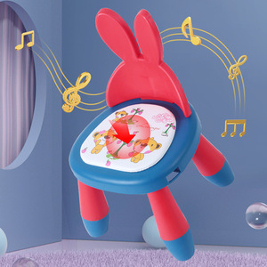 Children's Chair With Tray <b>Plastic</b> Baby <b>Stool</b> For 6 Months To 10 Years Kids Dining Learning Seat - Product Image 3