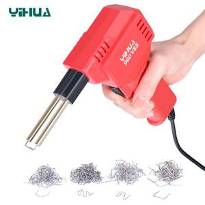 YIHUA 960-V85 Outil de réparation de pare-chocs automobile pour fissures <span class=keywords><strong>Kit</strong></span> de soudage plastique PVC portable avec agrafeuses chaudes - Product Image 2