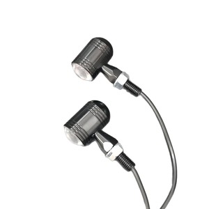 ไฟเลี้ยวแบบย้อนยุค CNC ขนาดเล็ก 12V LED ระบบไฟส่องสว่างสำหรับมอเตอร์ไซค์แบบอเนกประสงค์ สำหรับการติดตั้งเพิ่มเติมและอัปเกรด - Product Image 4