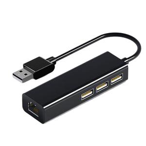 Adaptateur USB Ethernet USB 2.0.1C/MA 3USB 2.0 Hub pour ordinateur PC Windows - Product Image 2