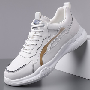 Men's Casual Loafers Soft Leather Low <b>Heel</b> Rubber Sole Fashionable Driving Shoes Leisure Wearable Comfortable Slip On Shoes - Product Image 1