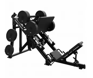 Máquina de prensa de piernas comercial de 45 grados, equipo de Fitness para entrenamiento de fuerza con selección de carga de pasador de carga de placa - Product Image 6