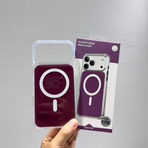 HEYBINGO Custodia Magnetica in Cristallo <span class=keywords><strong>per</strong></span> Telefono, Cover Protettiva in TPU Acrilico Anti-Caduta <span class=keywords><strong>per</strong></span> <span class=keywords><strong>iPhone</strong></span>, Confezione Retail, Ordine Piccolo Lotti - Product Image 3