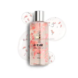 Gel de ducha de baño a granel para mujer, Gel de lavado corporal Natural de etiqueta privada, Perfume para mujer, Gel de ducha orgánico blanqueador corporal