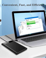 Boîtier de disque dur mécanique USB 3.1 de 2,5 pouces, boîtier de disque SSD USB3.0 pour ordinateur de bureau Lastop