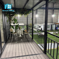 Maison conteneur préfabriquée complète et extensible de 20, 30 ou 40 pieds, pliable, modulaire, avec salle de bain intégrée