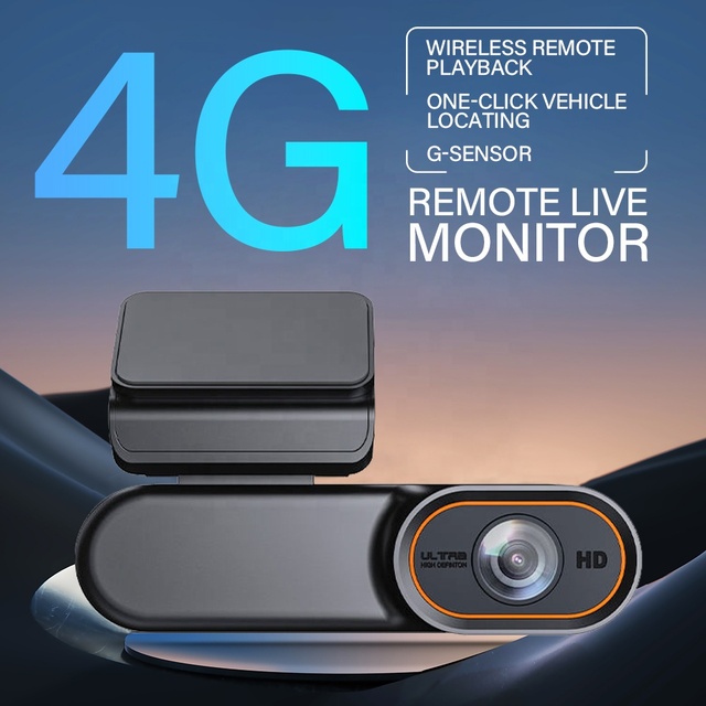 Holroadx 4G True 2K Video Recorder Dashcam GPS Front/Rear Camera APP Control Remote Monitor Auto Loop Recording for Asia&Europe