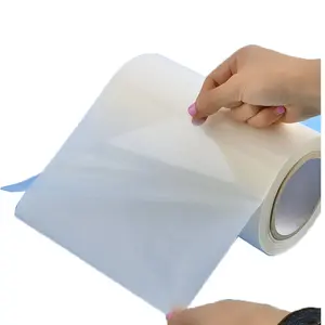 Eléctricamente conductivo adhesivo sellador transparente de película de plástico
