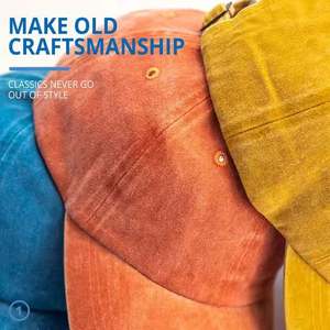 Gorras de Béisbol de Algodón Lisas Unisex con Bordado, Lavado Ácido, Estilo Vintage y Desgastado, con Logotipo Personalizado, de 6 Paneles, Tipo Dad Hat, al por Mayor - Product Image 2