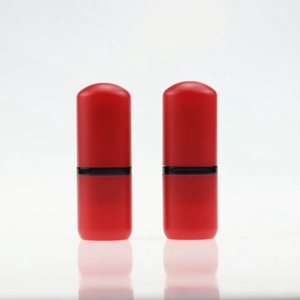 Nuevo tubo vacío de lápiz labial rojo plano único en abundancia para envases cosméticos Contenedores de lápiz labial vintage de 12,1mm - Product Image 3