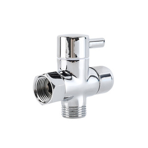 Other Angle Valve 1/2 In Female Thread Chrome Finish Water Distributor For Bathroom Faucet - Product Image 1