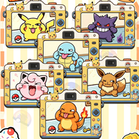 Pochette de transport compacte PY Character Pokemoned au design anime mignon, cadeau décoratif, marchandise, vente en gros, vente au détail, jeu de société