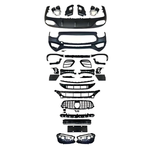 Kit de Carrocería Estilo Deportivo para Mercedes-Benz W213, Actualización a C238 W238 E64 <span class=keywords><strong>E65</strong></span>, Parachoques, Rejilla, Difusor, Material PP, Plug and Play - Product Image 2