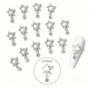 Autocollants pour ongles vegan à paillettes dégradées, auto-adhésifs, non toxiques, rubans pour ongles, autocollants 3D en pierres précieuses, décorations pour ongles - Product Image 1