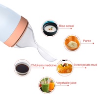 Biberons portables en Silicone, nouveauté, vente en gros, cuillère d'alimentation pour bébé, bouteille, 50 pièces