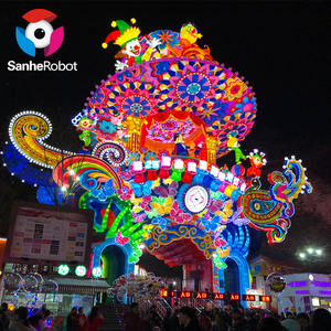 Énorme Belle Étanche Lanterne De Nouvel An Chinois - Product Image 3