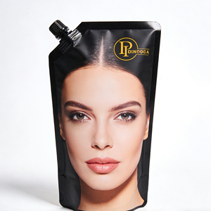 Pochette à bec verseur personnalisée anti-fuite réutilisable haute barrière pour emballage de crème cosmétique, lotion, gel douche, détergent - Product Image 5