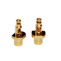 Connecteur coaxial MCX-K1.13 en cuivre à double fenêtre, droit, femelle MCX pour RG1.13, directement de l'usine