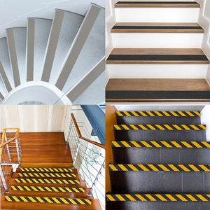 Xuri extérieur intérieur sol <span class=keywords><strong>d</strong></span>écalcomanies caoutchouc anti-<span class=keywords><strong>d</strong></span>érapant autocollant sol ruban sécurité <span class=keywords><strong>marche</strong></span> <span class=keywords><strong>escalier</strong></span> Anti antidérapant ruban rouleau salle <span class=keywords><strong>de</strong></span> bain coloré - Product Image 4