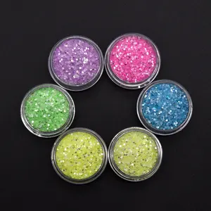 Chunky glitter toepassen voor tumbler & slime & Kerst decoratie