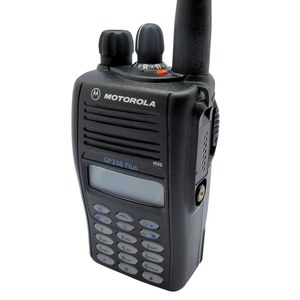 جهاز إرسال لاسلكي قوي محمول باليد طراز GP338 Plus جهاز لاسلكي UHF VHF إرسال لاسلكي ثنائي الاتجاه محمول للمسافات الطويلة للاتصال جهاز لاسلكي ثنائي الاتجاه عالي الطاقة - Product Image 5
