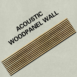 Kasaro Nouveau Design <span class=keywords><strong>Imitation</strong></span> Cuir Panneau Mural Acoustique en Bois Massif Naturel Panneau Insonorisant Panneau Acoustique Mural - Product Image 3