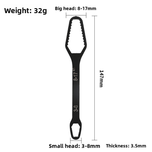 Clé Torx multifonctionnelle 8-22 mm en acier au carbone de qualité industrielle, réglable, double tête, antidérapante, pour réparation automobile - Product Image 3