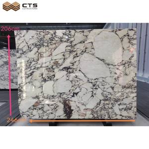 Nueva Tendencia en Mármol, <span class=keywords><strong>Precio</strong></span> por <span class=keywords><strong>M2</strong></span> de Losa de Calacatta Viola para Diseño de Encimeras de Cocina Interiores - Product Image 4