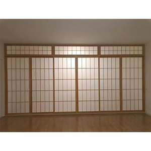 Portes coulissantes japonaises translucides chics pour la séparation des espaces de bureau à domicile - Product Image 6