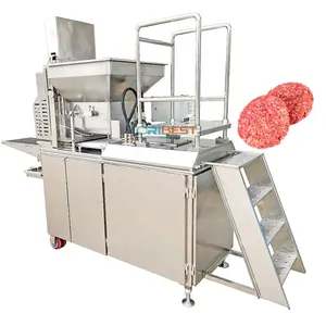 Hot Selling Automatische Jamaican Beef Burger Patty Herstellung Forming Mould Moulding Hamburger Patty Forming Machine