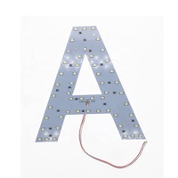 Module LED SMD 5730 12V pour enseignes publicitaires, chiffres, lettres, lettres majuscules, alphabet LED RGB, modules LED