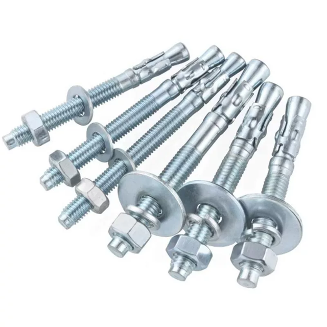 Factory Hot Sale High Strength ASTM A307 Grade 8 Concrete Wedge Anchor 3/8"-16