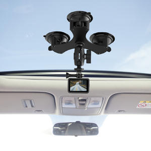 Soporte de Coche de Alta Resistencia con Triple Ventosa de 360° para GoPro Hero 13, Insta360 X6/X5, DJI <span class=keywords><strong>Osmo</strong></span> <span class=keywords><strong>6</strong></span> 5, Soporte para Parabrisas de Cámara de Acción - Product Image 4