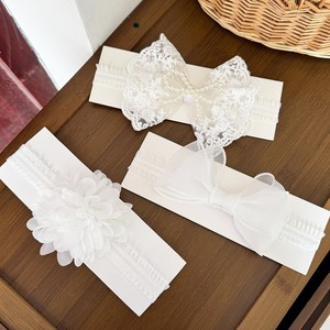 Polyvalent pour <span class=keywords><strong>Amazon</strong></span> Bandeau à fleurs en mousseline de soie pour bébé enfants Ornement d'accessoires pour cheveux en dentelle - Product Image 1