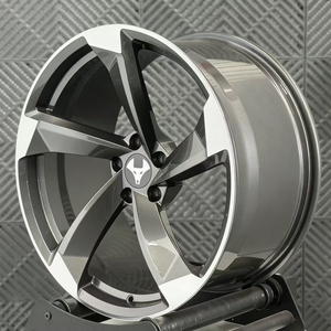 Rines Forjados GRAYFOX Nuevos, Personalizados, Cóncavos, Color Gris Pistola, de 18-22 Pulgadas, 5x112/5x114.3 PCD para Audi Q5 <span class=keywords><strong>A4</strong></span> A6 A7 RS6 B6 B7 - Product Image 3