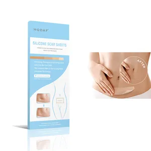 2023 Hodaf热卖自有品牌皮肤修复贴片硅胶除疤片可重复使用透气防水